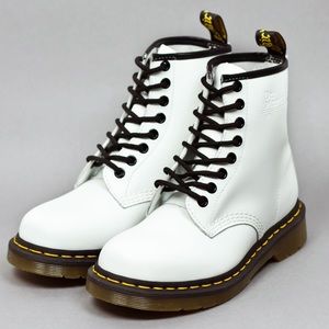 White Doc Martens size 7